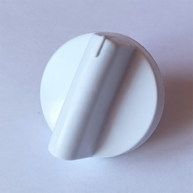Ручка крана плиты "CEZARIS" модели ПГ 3100, белая, длина ножки 18мм. (ГФИР.753764.010-03)