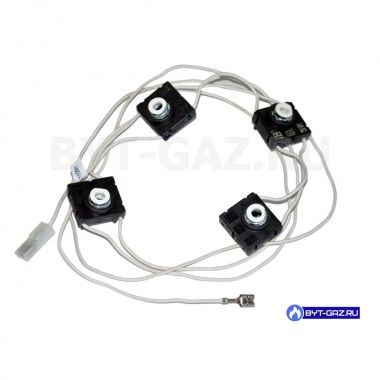 Блок кнопок розжига газовой плиты "GEFEST" моделей 6102-03, 6102-04, 6502-03Д1А  (SA 473, WZ2/BY.4.100 R1)