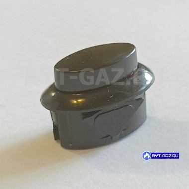 Кнопка ТУПа газовых плит GEFEST моделей 1100, 1500, 3100 коричневая с короткой ножкой (1100.069.0.000-04)