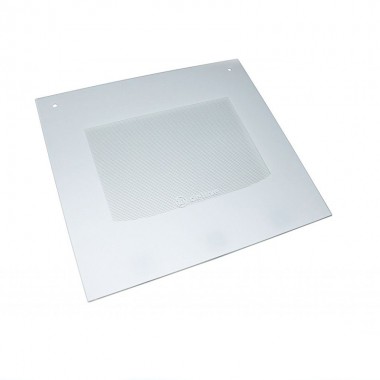 Стекло наружное "De Luxe", белое (490*450 мм) для плит 50*50, 50*60 см (ВТИС 307121069-02) под ручку 708387 альтернат.вариант